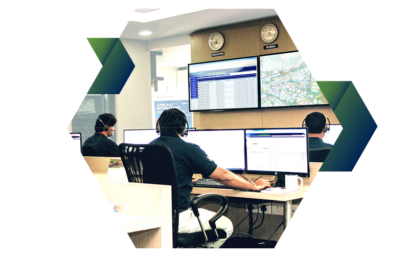 Our Global Control Center’s provide 24/7/365 monitoring of all shipments moving into and out of all our locations // Delivering what matters