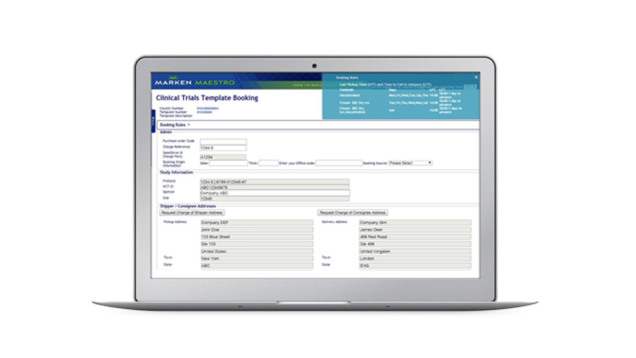 Our Clinical Trial Tracking System, Maestro™ is a designed specifically for Marken and the pharmaceutical industry we serve.