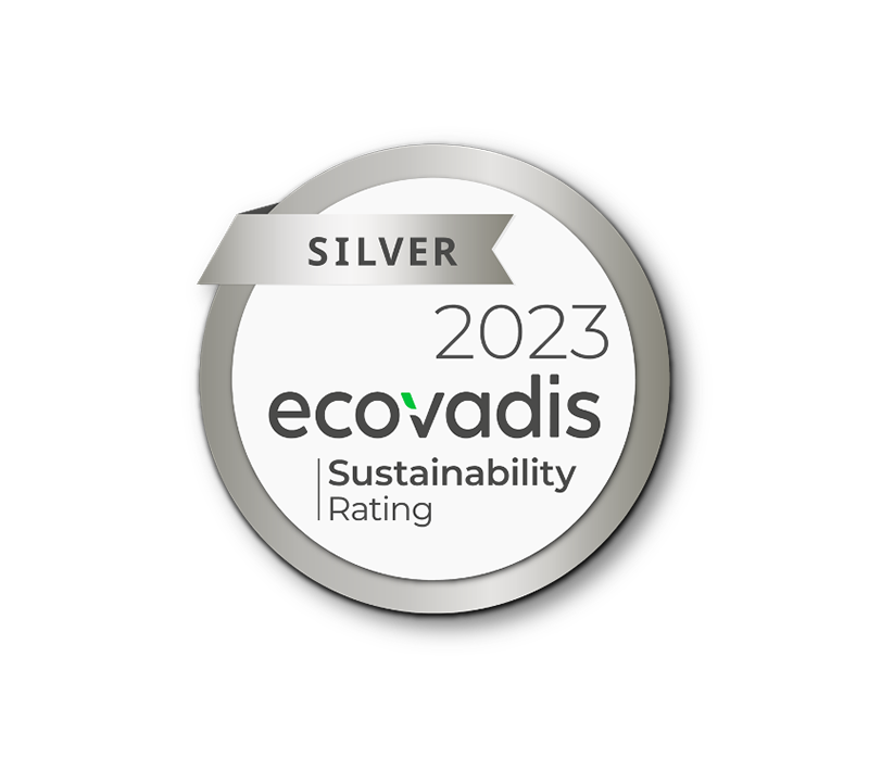 A Marken está honrada de receber a prestigiada medalha Silver EcoVadis por seu compromisso com a sustentabilidade.